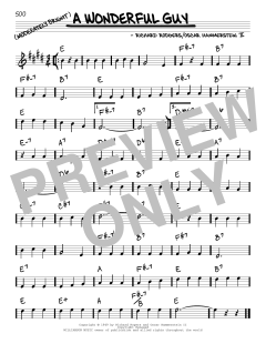 A Wonderful Guy von Richard Rodgers (Download) 