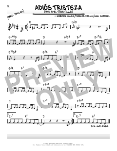 Adios Tristeza von Marcos Valle (Download) 