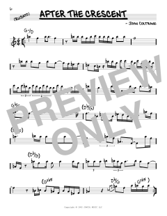 After The Crescent von John Coltrane (Download) 