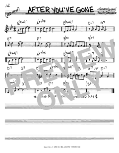After You've Gone von Sophie Tucker (Download) 