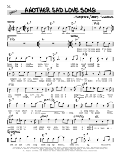 Another Sad Love Song von Toni Braxton (Download) 