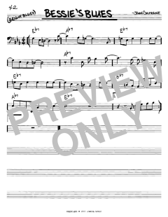 Bessie's Blues von John Coltrane (Download) 