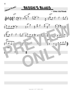 Bessie's Blues von John Coltrane (Download) 