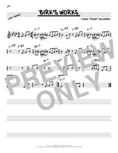 Birk's Works von Dizzy Gillespie (Download) 