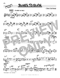 Blues To Elvin von John Coltrane (Download) 