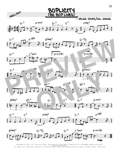 Boplicity von Miles Davis (Download) 