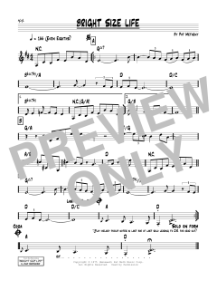 Bright Size Life von Pat Metheny (Download) 