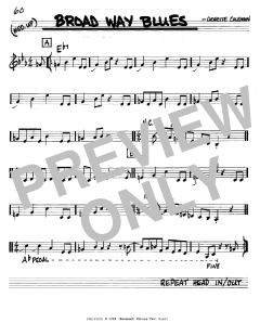 Broad Way Blues von Ornette Coleman (Download) 