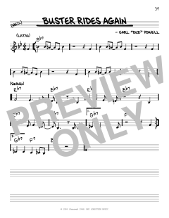 Buster Rides Again von Bud Powell (Download) 