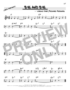 Bye And Bye von Richard Rodgers (Download) 