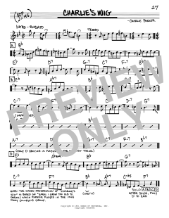 Charlie's Wig von Charlie Parker (Download) 
