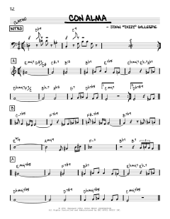 Con Alma [Reharmonized version] von Dizzy Gillespie (Download) 