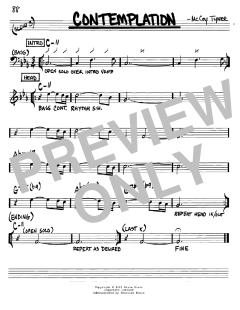 Contemplation von McCoy Tyner (Download) 