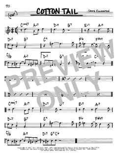 Cotton Tail von Duke Ellington (Download) 