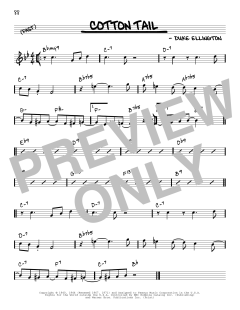 Cotton Tail [Reharmonized version] von Duke Ellington (Download) 