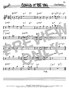 Could It Be You von Cole Porter (Download) 