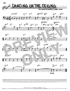 Dancing On The Ceiling von Richard Rodgers (Download) 