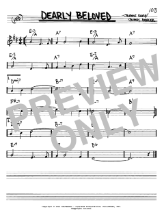 Dearly Beloved von Jerome Kern (Download) 
