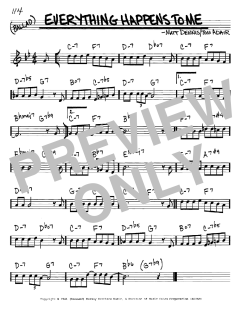Everything Happens To Me von Frank Sinatra (Download) 