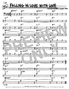 Falling In Love With Love von Richard Rodgers (Download) 