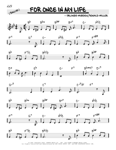 For Once In My Life von Stevie Wonder (Download) 
