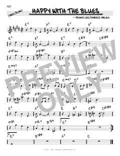 Happy With The Blues von Peggy Lee (Download) 