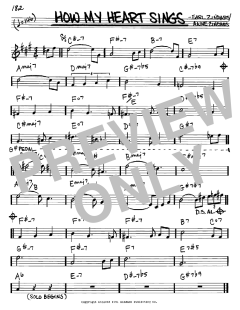 How My Heart Sings von Bill Evans (Download) 