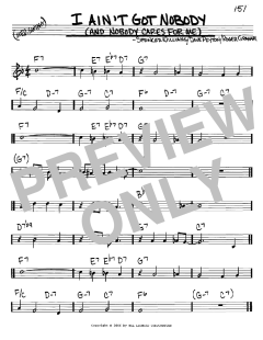 I Ain't Got Nobody von Bessie Smith (Download) 
