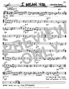 I Mean You von Coleman Hawkins (Download) 
