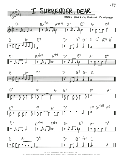I Surrender, Dear von Harry Barris (Download) 