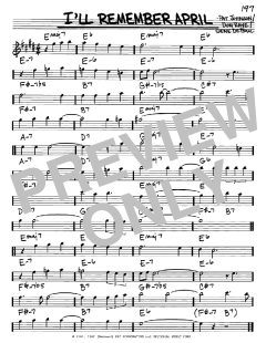 I'll Remember April von Woody Herman (Download) 
