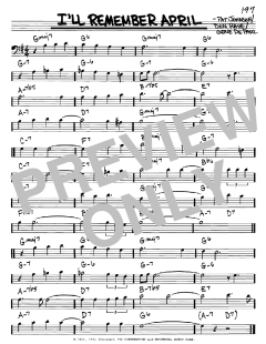 I'll Remember April von Woody Herman (Download) 