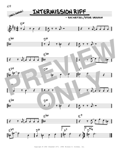 Intermission Riff von Ray Wetzel (Download) 