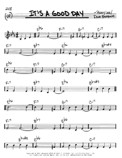 It's A Good Day von Peggy Lee (Download) 