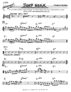 Jump Monk von Charles Mingus (Download) 