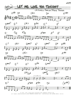 Let Me Love You Tonight von Mitchell Parish (Download) 