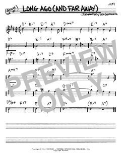 Long Ago von Jerome Kern (Download) 
