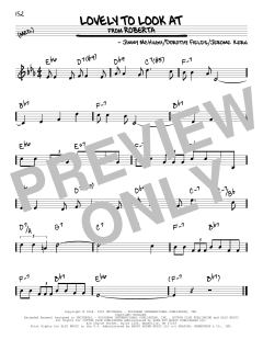 Lovely To Look At von Jerome Kern (Download) 