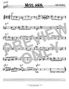 Miss Ann von Eric Dolphy (Download) 