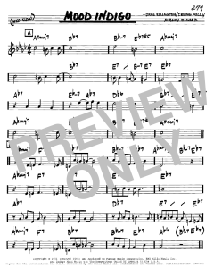 Mood Indigo von Duke Ellington (Download) 