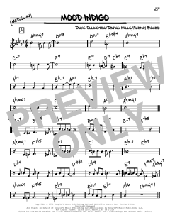 Mood Indigo [Reharmonized version] von Irving Mills (Download) 