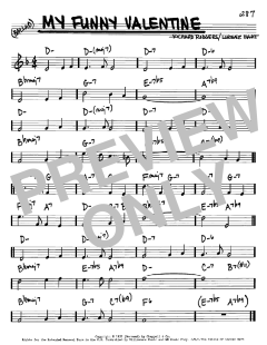 My Funny Valentine von Richard Rodgers (Download) 