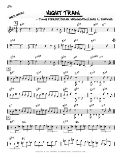 Night Train [Reharmonized version] von Jimmy Forrest (Download) 