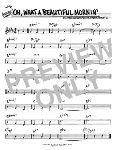 Oh, What A Beautiful Mornin' von Richard Rodgers (Download) 