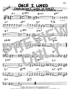 Once I Loved von Marcus Vinícius de Moraes (Download) 
