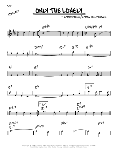 Only The Lonely von Sammy Cahn (Download) 