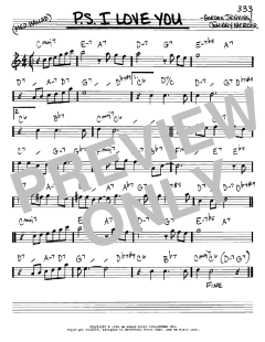 P.S. I Love You von Johnny Mercer (Download) 