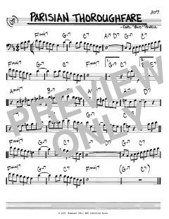 Parisian Thoroughfare von Bud Powell (Download) 
