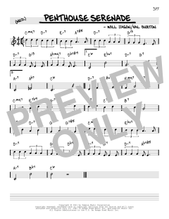 Penthouse Serenade [Reharmonized version] von Val Burton (Download) 