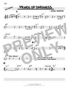 Prince Of Darkness [Reharmonized version] von Wayne Shorter (Download) 